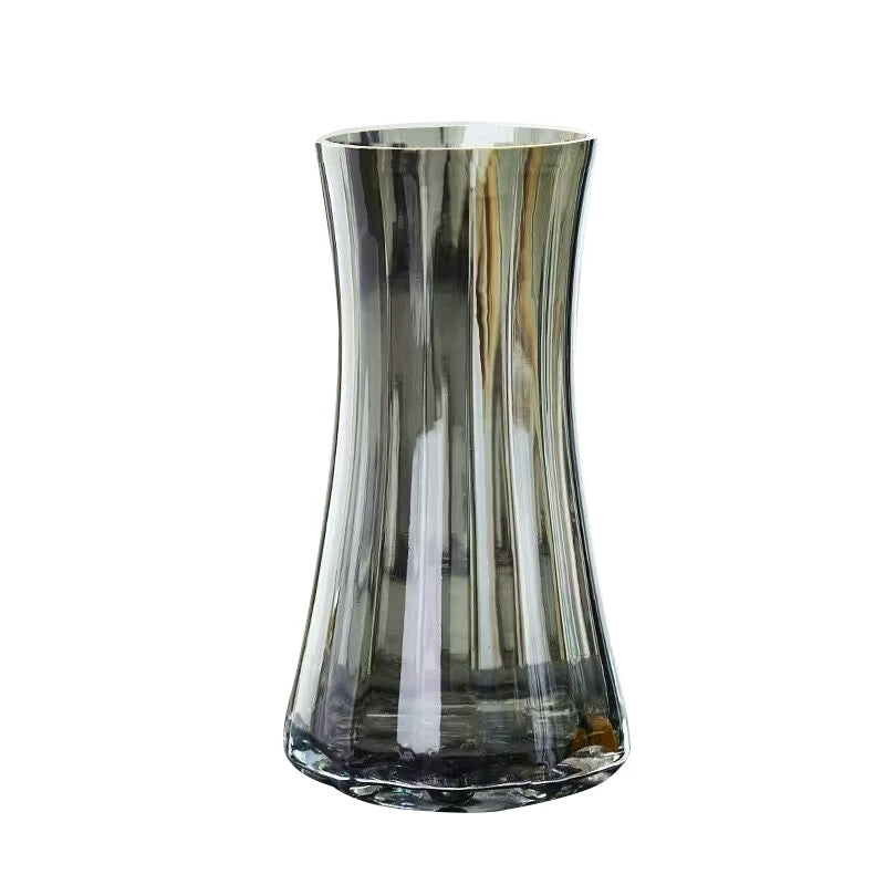 Luxury minimalist glass vase