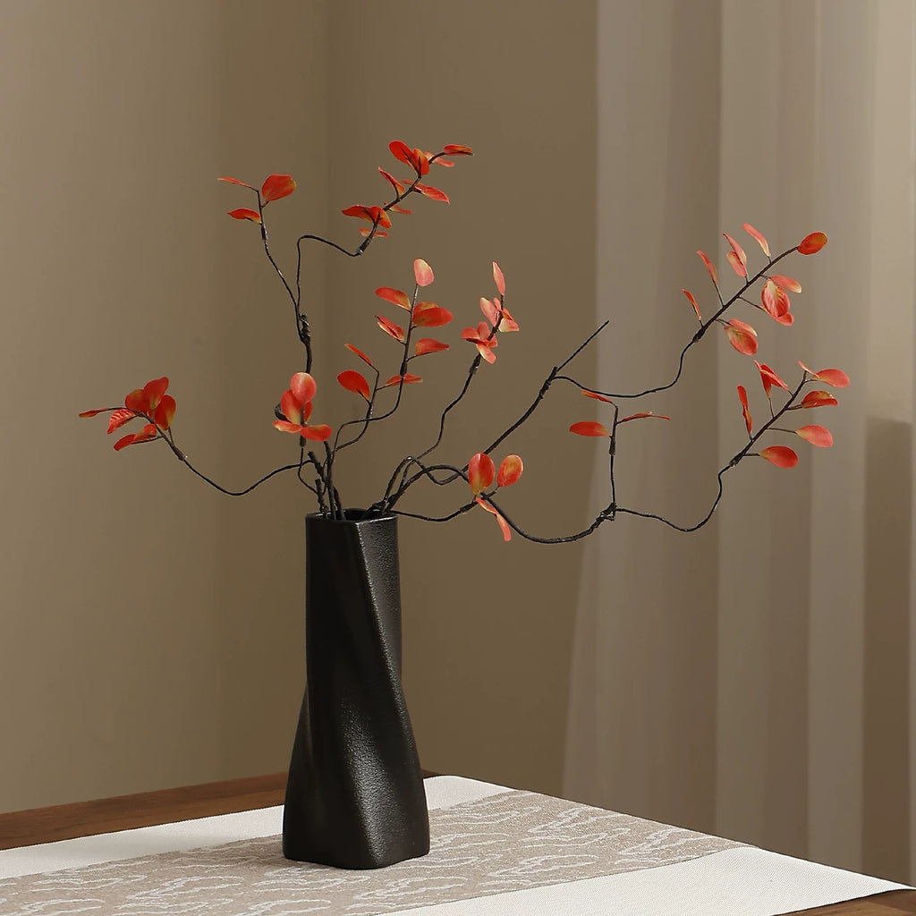 Ceramic vases exude a touch of understated luxury and sophistication