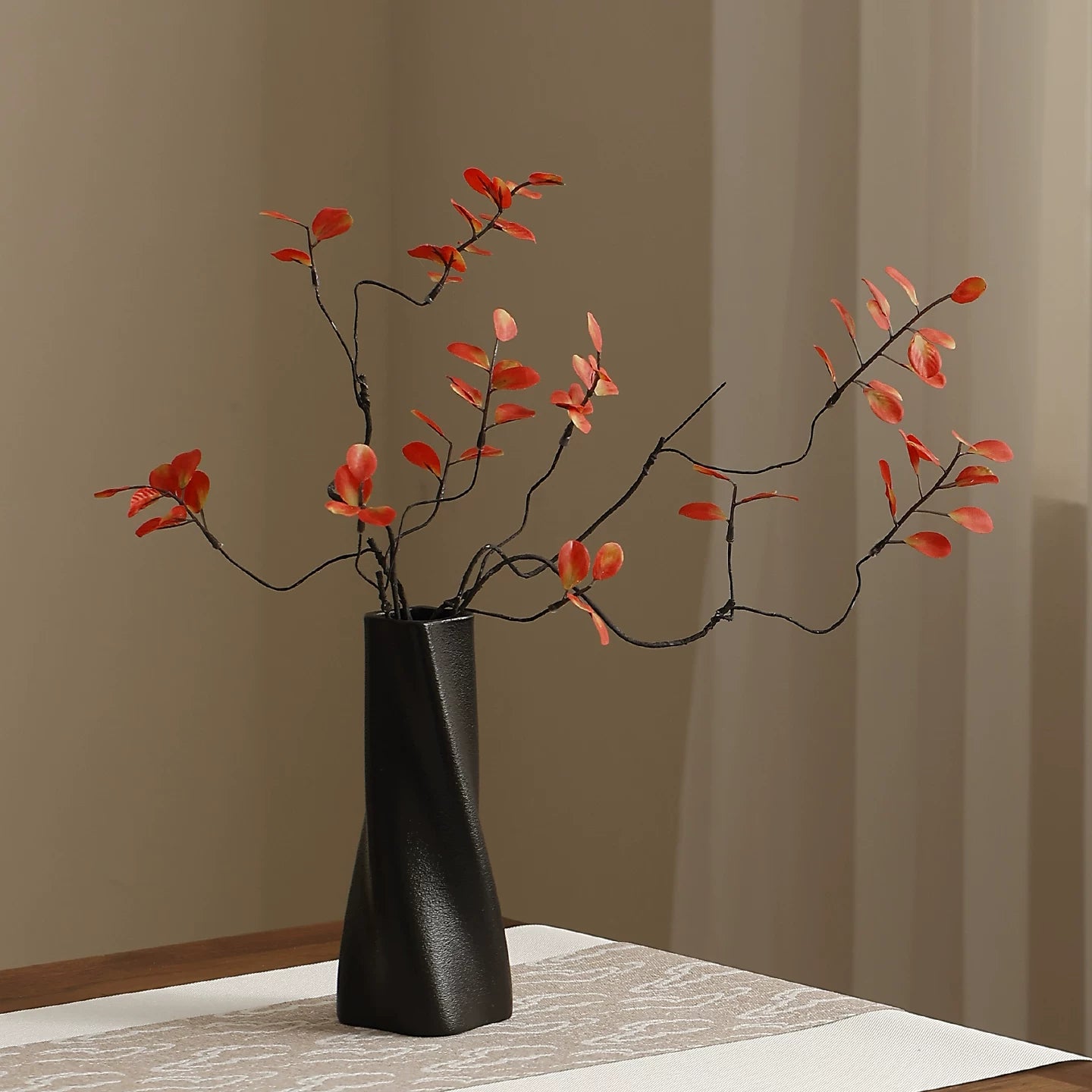 Ceramic vases exude a touch of understated luxury and sophistication