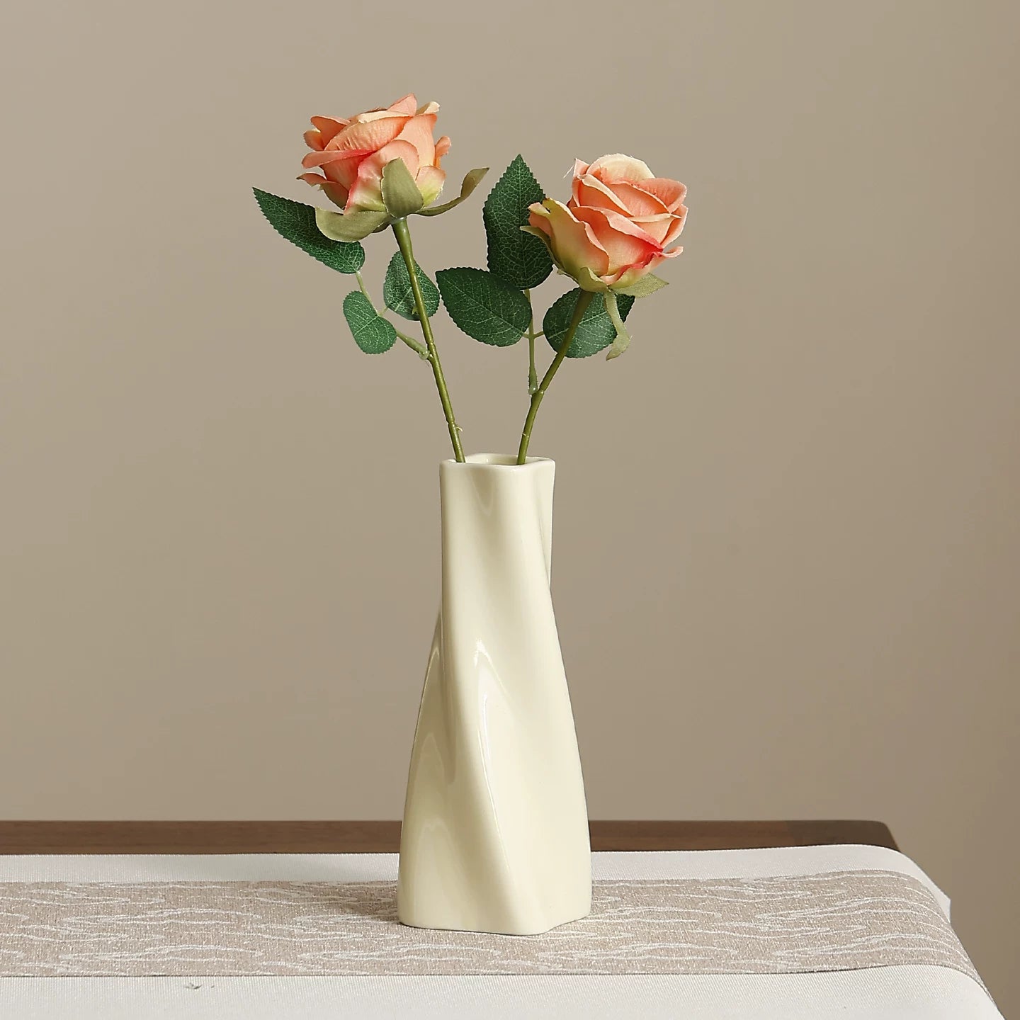 Ceramic vases exude a touch of understated luxury and sophistication