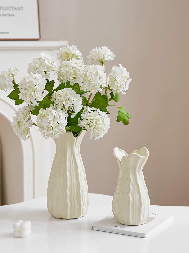 French vintage ceramic vase