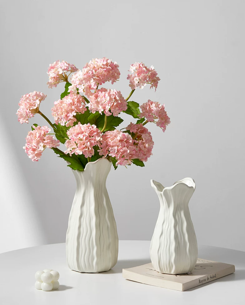 French vintage ceramic vase